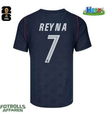 Förenta stater Giovanni Reyna #7 Bortatröja VM 2026 Kortärmad